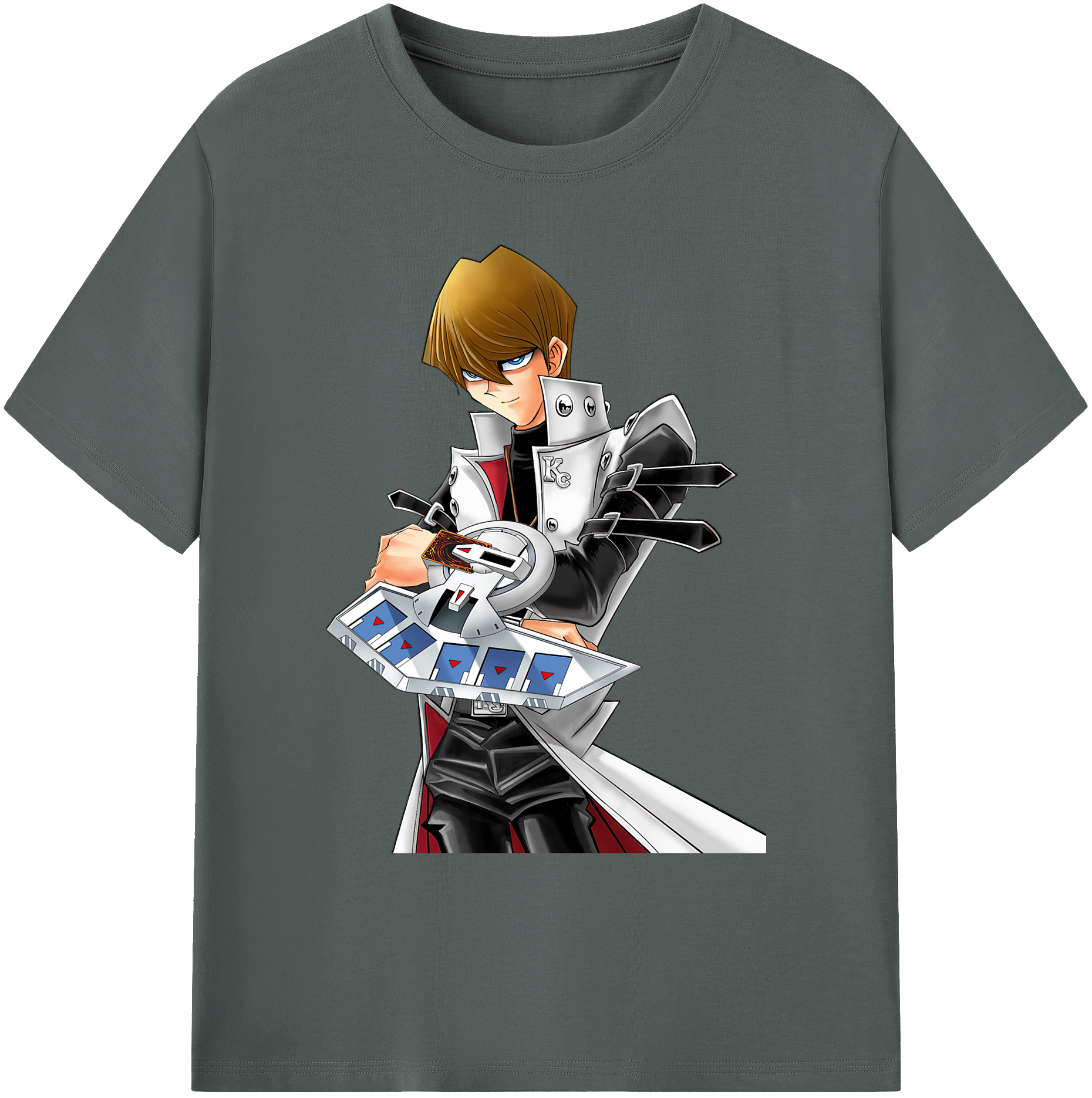 （画像用） 遊☆戯☆王 Yu-Gi-Oh! 綿100％ メンズ半袖Tシャツ｜肌触りやわらか＆通気性